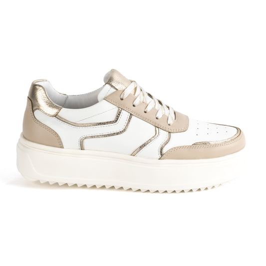 Zapatilla Blanca de Cuero - Vienna