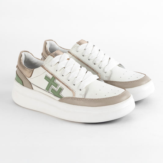 Zapatilla Urbana de Mujer Zenda – Cuero Vacuno