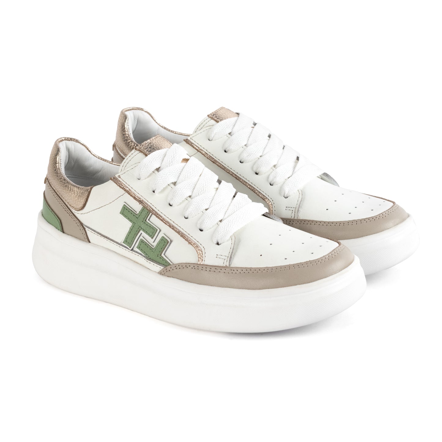 Zapatilla Urbana de Mujer Zenda – Cuero Vacuno